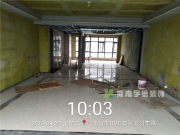 宇信凯旋公馆-铺砖